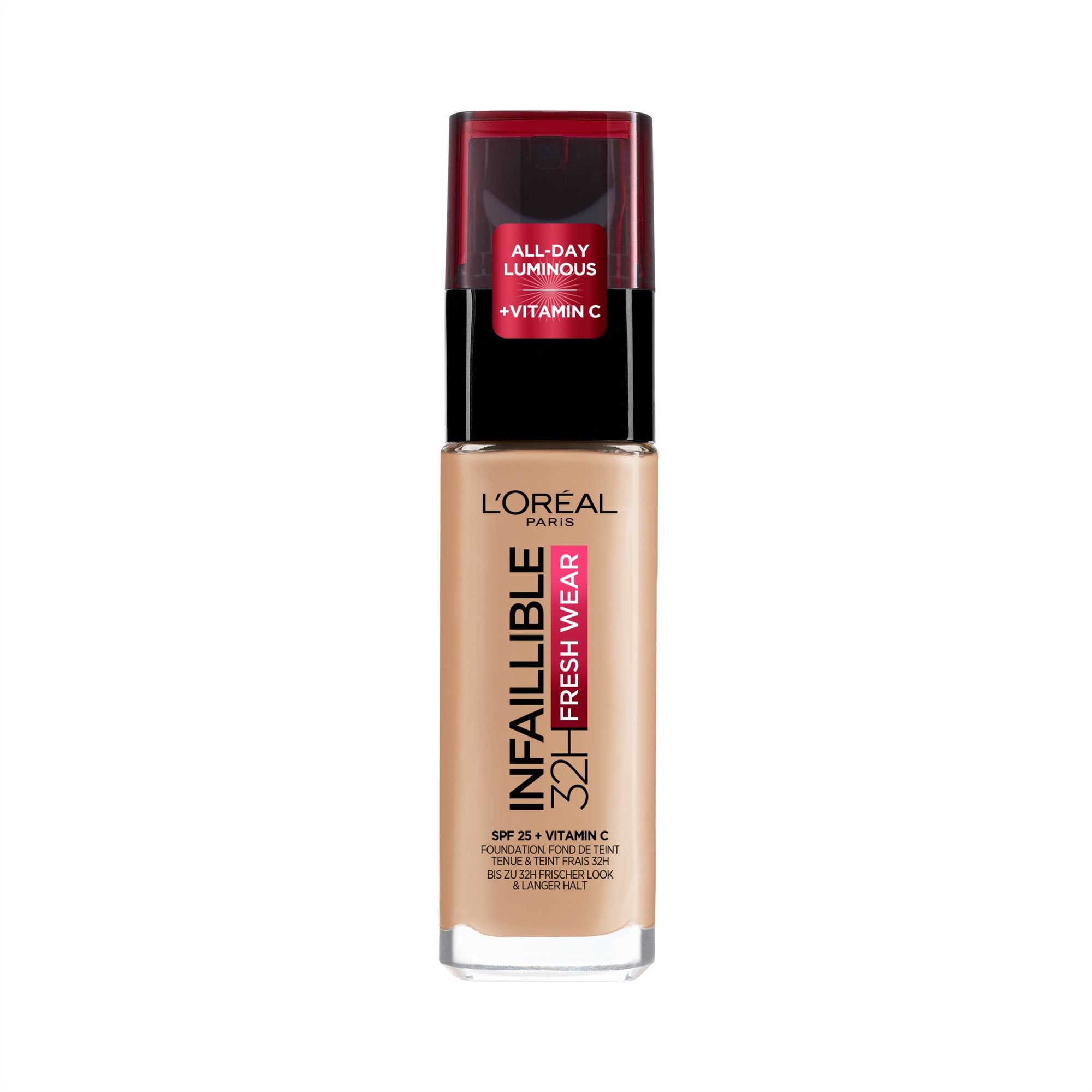 Alapozó ĽORÉAL PARIS Infaillible 24H Fresh Wear Foundation 140 Beige 30 ml