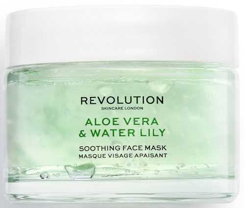 Arcpakolás REVOLUTION SKINCARE Aloe Vera & Water Lily Soothing 50 ml