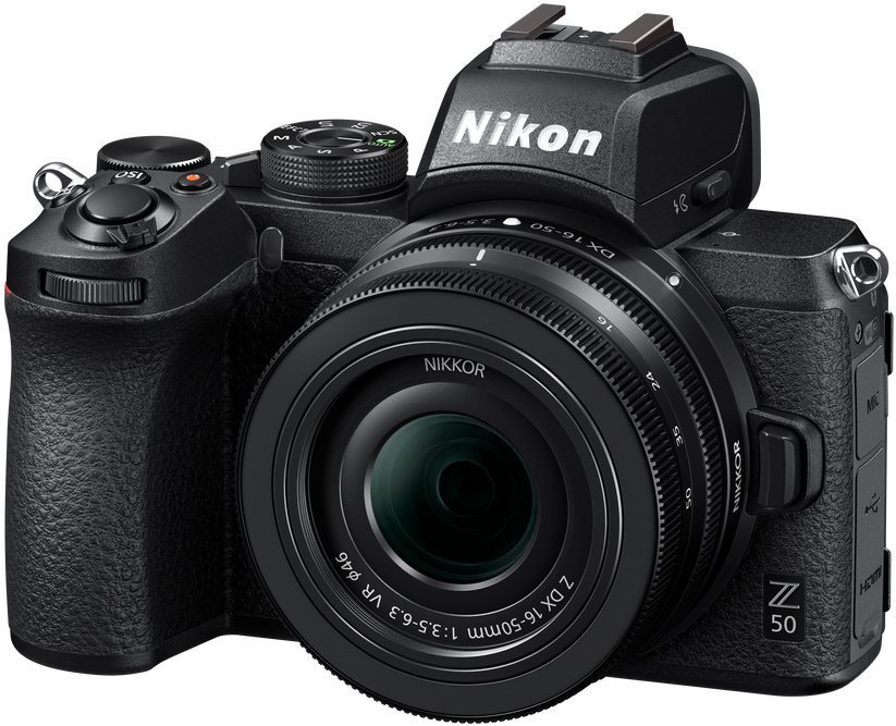 Digitális fényképezőgép Nikon Z50 + Z DX 16–50 mm f/3