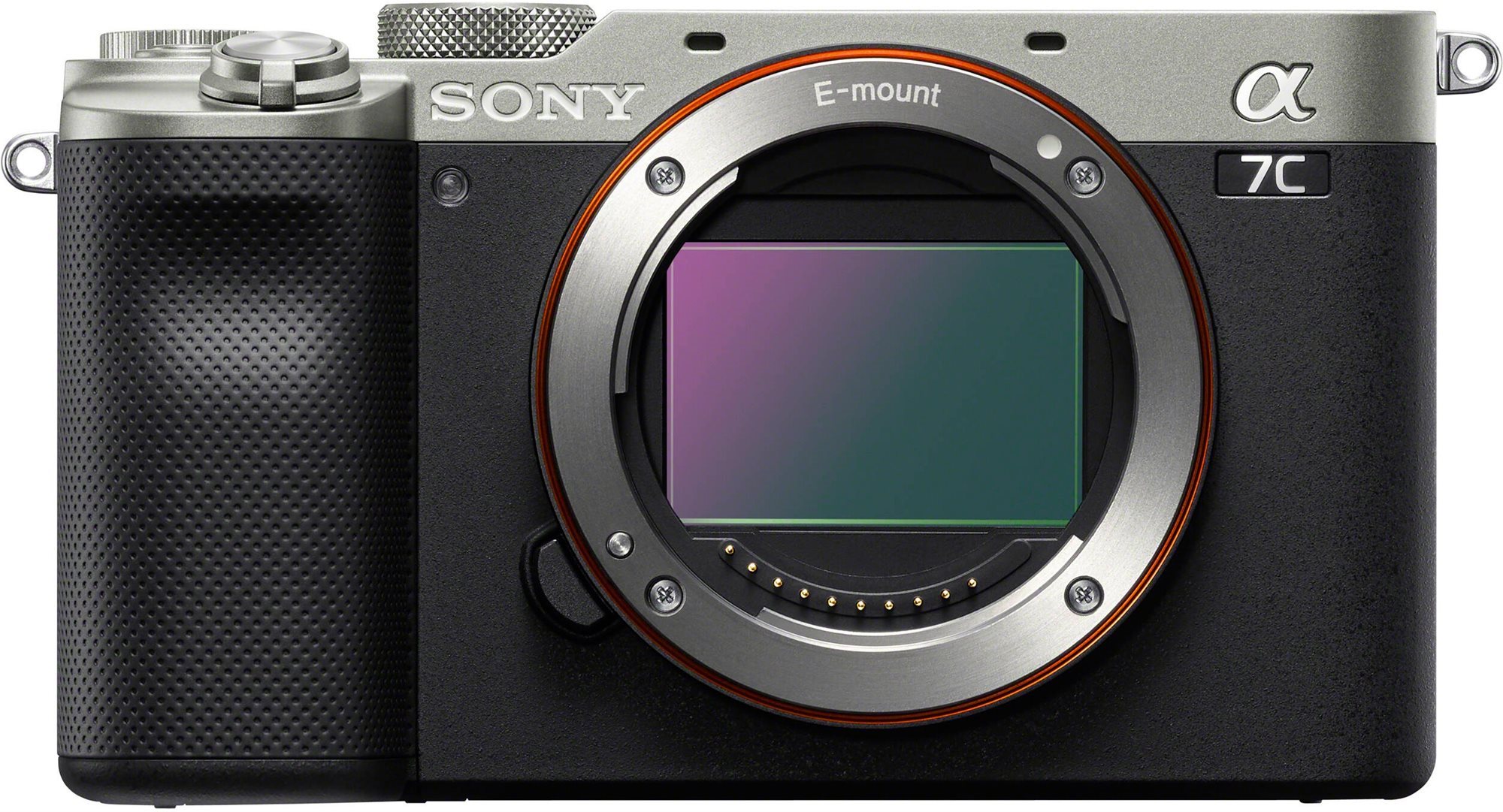 Digitális fényképezőgép Sony Alpha A7C váz ezüst