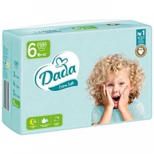 Eldobható pelenka DADA Extra Soft 6-os méret (39 db)