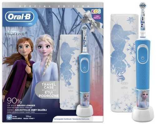 Elektromos fogkefe Oral-B Vitality Kids Frozen II + Utazótok