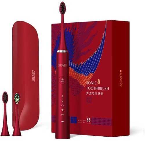Elektromos fogkefe Seago SG-972 S5 - piros