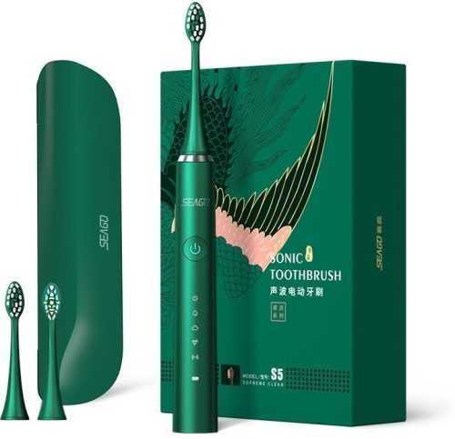Elektromos fogkefe Seago SG-972 S5 - zöld