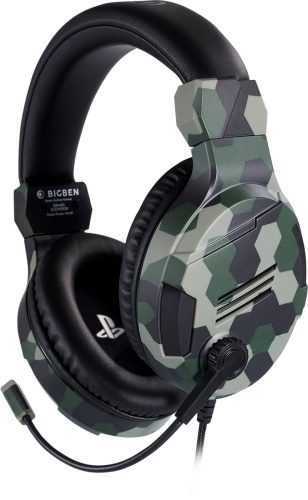 Gamer fejhallgató BigBen PS4 Stereo-Headset v3