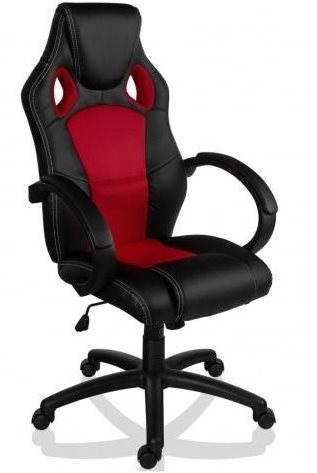 Gamer fotel Hawaii MX Racer irodai szék piros / fekete