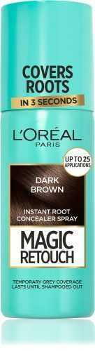 Hajtőszínező spray ĽORÉAL PARIS Magic Retouch 2 Dark Brown 75 ml