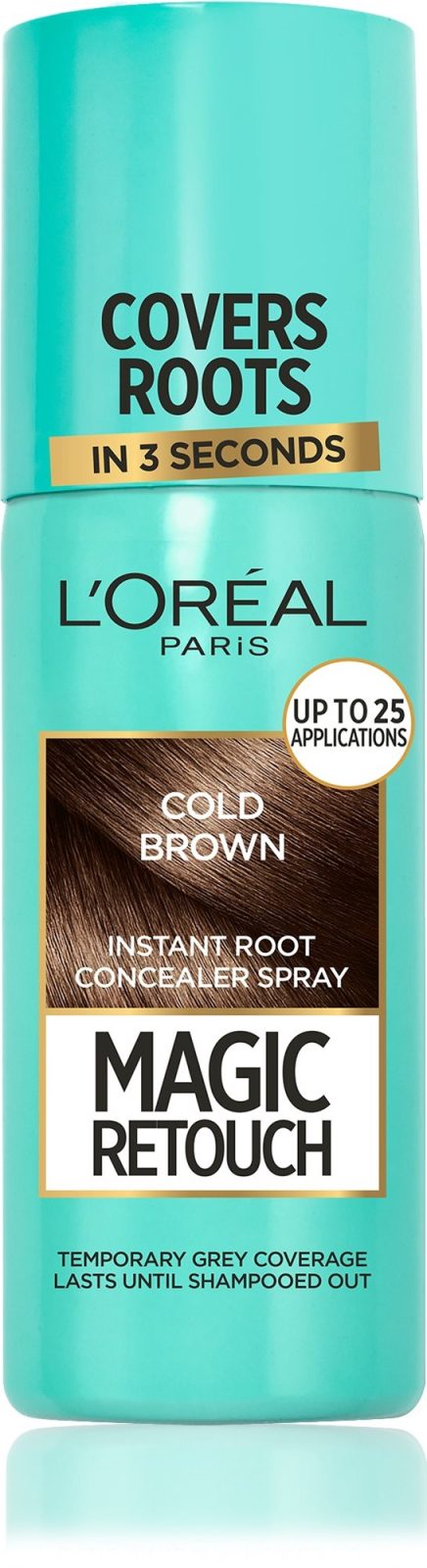 Hajtőszínező spray ĽORÉAL PARIS Magic Retouch 7 Cold Brown 75 ml