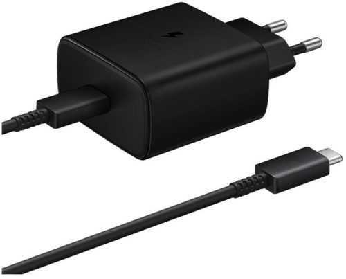 Hálózati adapter Samsung Töltő USB-C porttal (45 W) fekete
