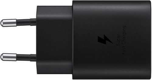 Hálózati adapter Samsung Töltő gyorstöltés támogatással (25W) kábellel fekete