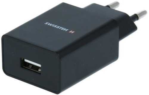 Hálózati adapter Swissten Smart IC 1x USB 1A power hálózati adapter + USB / microUSB adatkábel 1