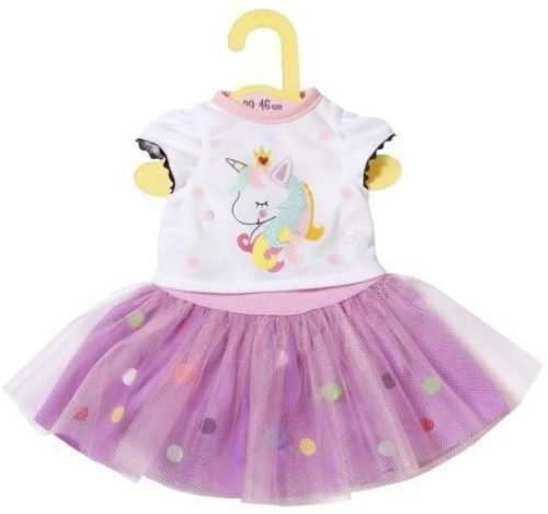 Játékbaba ruha Dolly Moda póló tütüszoknyával