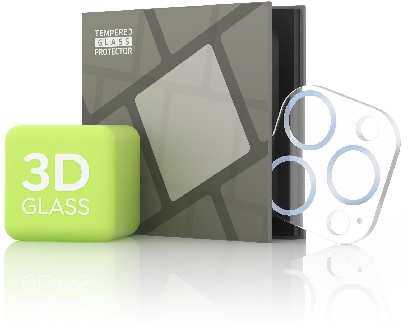Kamera védő fólia Tempered Glass Protector iPhone 13 Pro Max / 13 Pro kamerához - 3D Glass