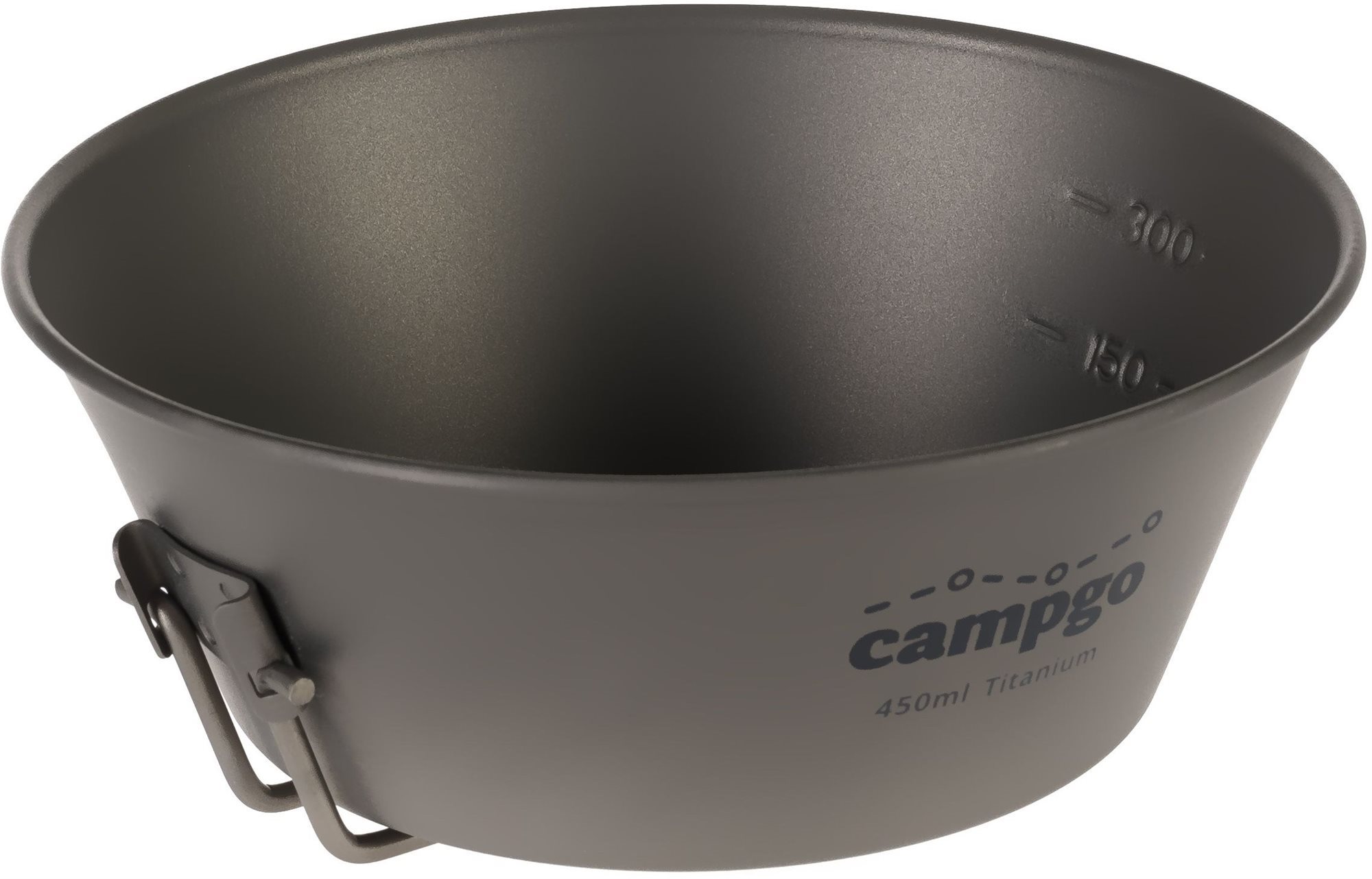 Kemping edény Campgo Titanium Sierra Cup with Folding Handle