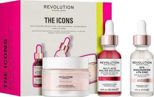 Kozmetikai szett REVOLUTION SKINCARE The Icons Collection 3 db