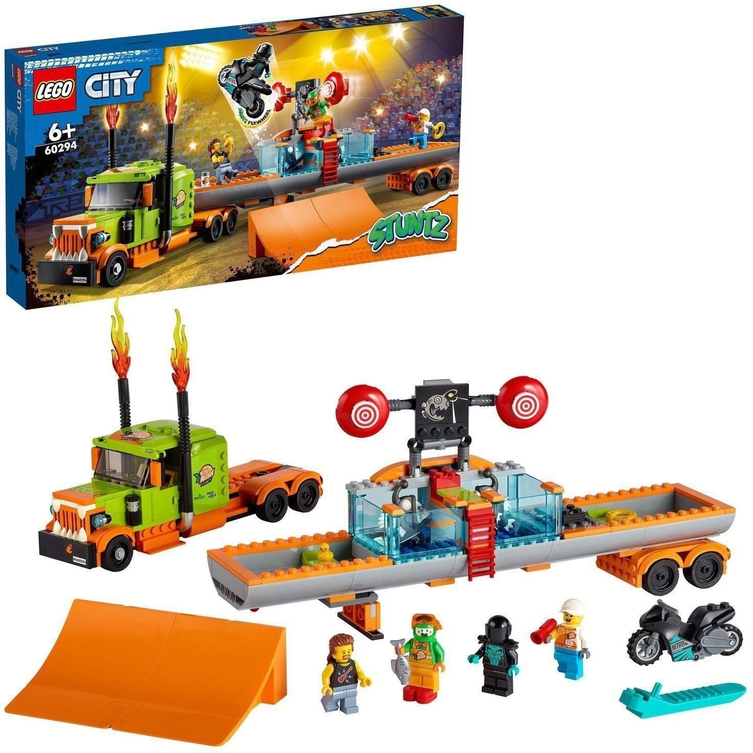LEGO LEGO® City 60294 Kaszkadőr show teherautó