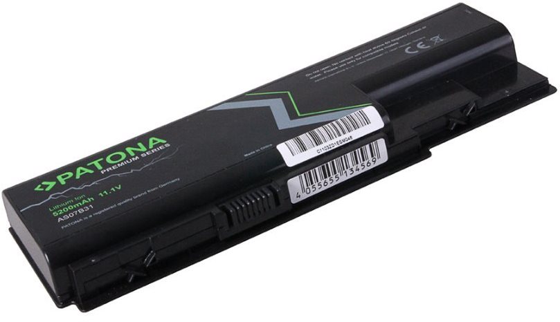 Laptop-akkumulátor PATONA ACER ASPIRE 5310 5200mAh Li-Ion 11.1V PREMIUM-hoz