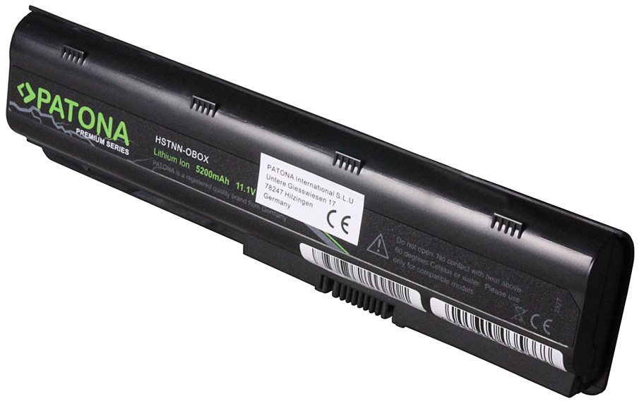 Laptop-akkumulátor PATONA akku HP HSTNN-IB0X laptophoz 5200mAh Li-Ion 10.8V PREMIUM DV6