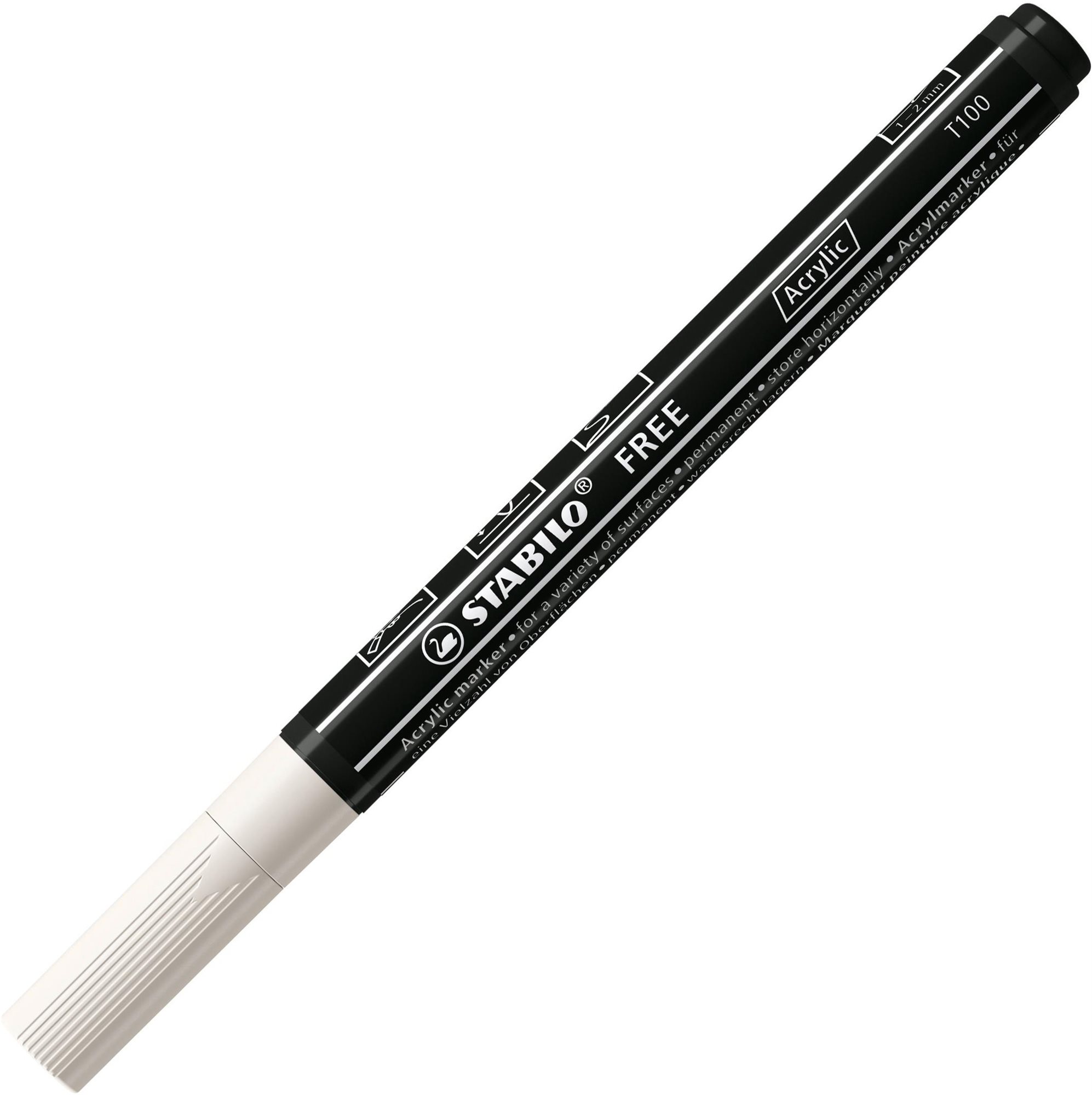 Marker STABILO FREE Acrylic T100 1 - 2 mm