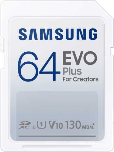 Memóriakártya Samsung SDXC 64 GB EVO PLUS