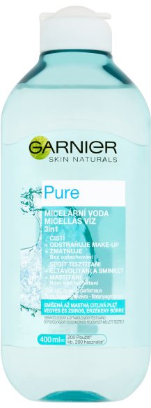 Micellás víz GARNIER Pure Micellar Water 3in1 400 ml