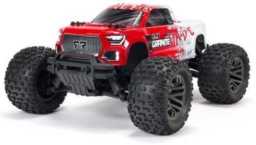 RC autó Arrma Gránit 3S BLX 1:10 4WD RTR piros