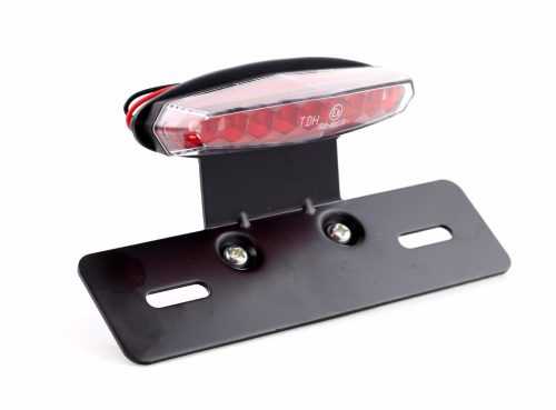 Rendszámtábla LED világítás M-Style univerzális hátsó LED-es lámpa motorkerékpárhoz / ATV-hez