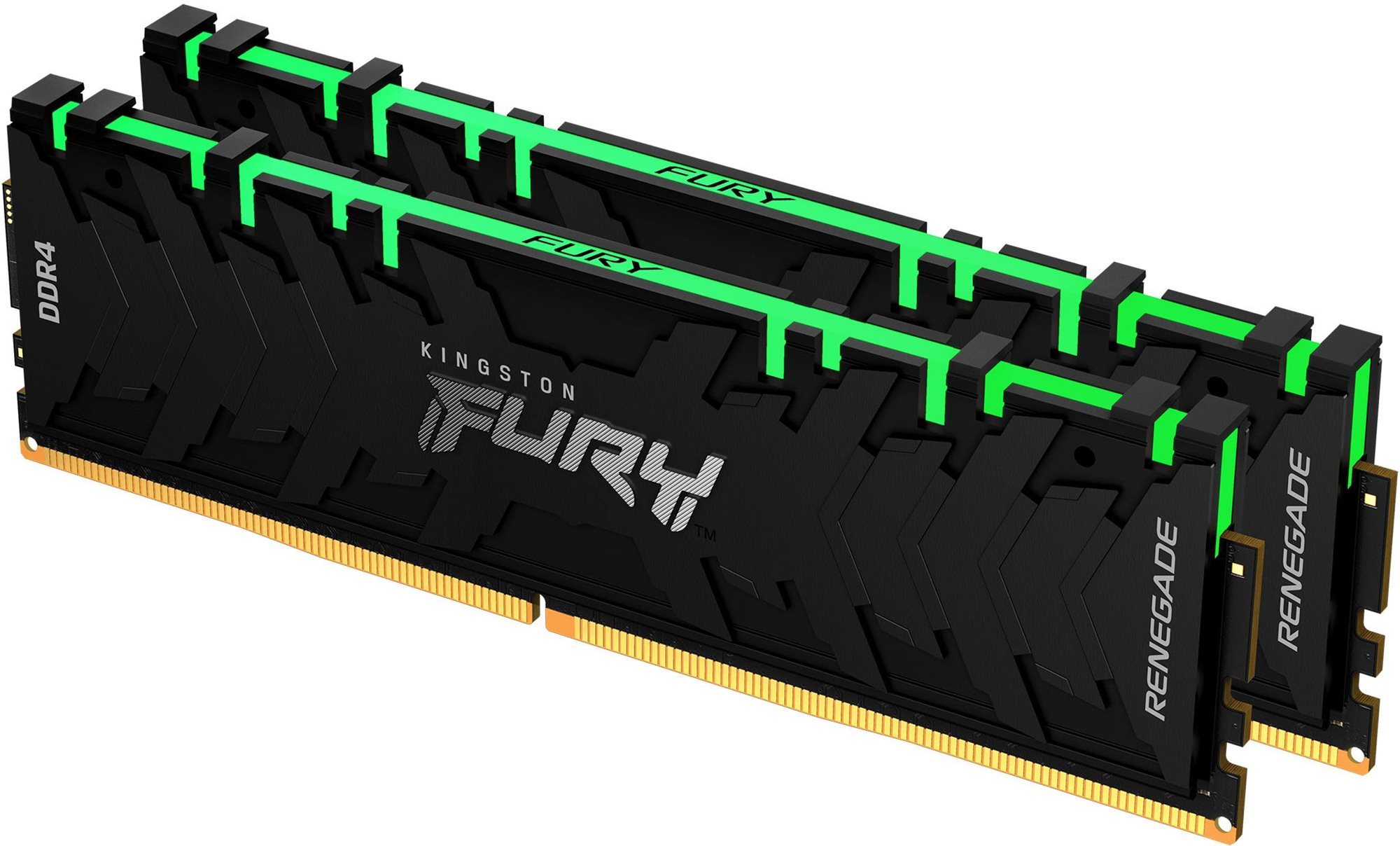 Rendszermemória Kingston FURY 16GB KIT DDR4 3600MHz CL16 Renegade RGB