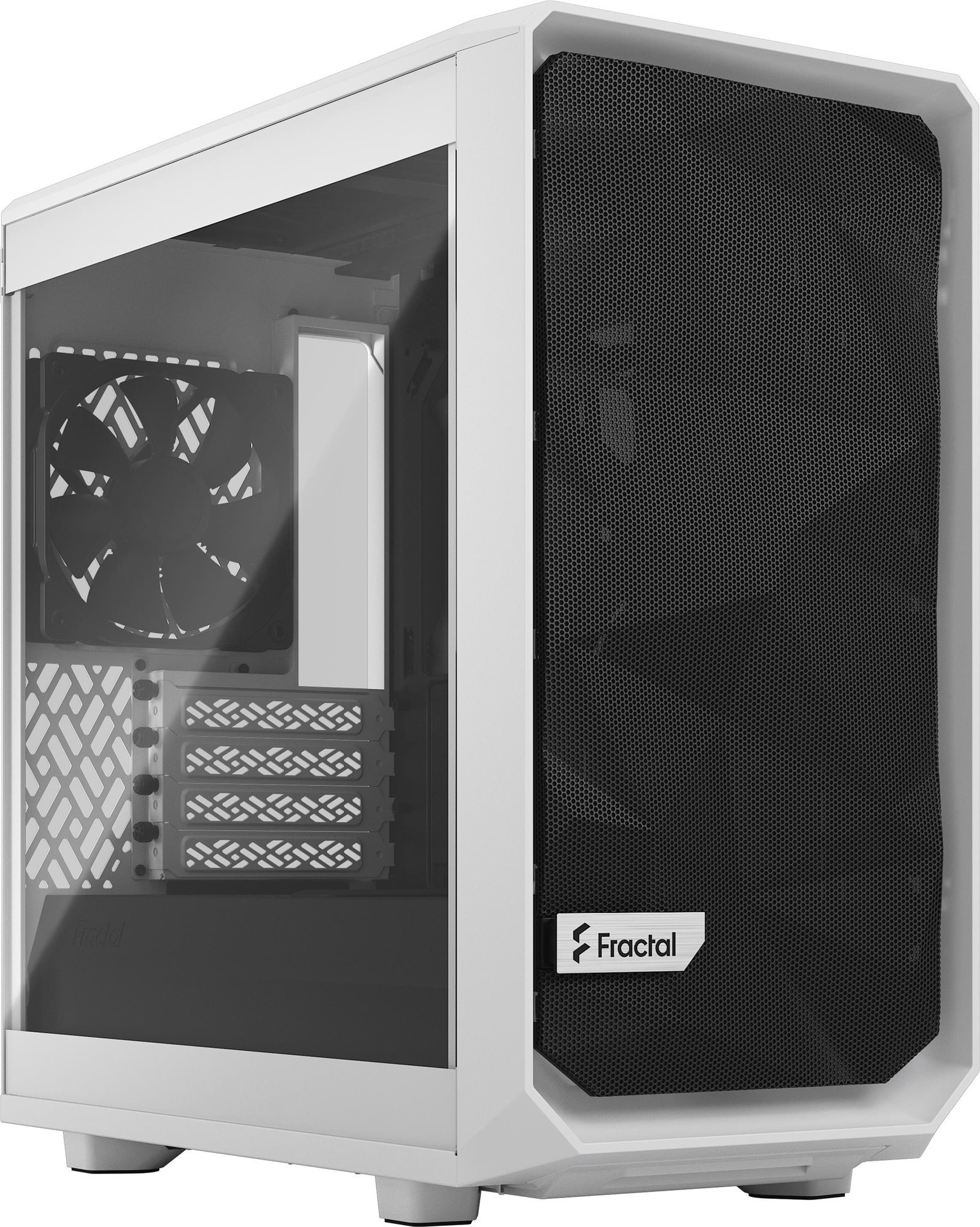 Számítógépház Fractal Design Meshify 2 Mini White TG Clear Tint