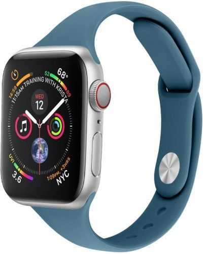 Szíj Eternico Essential Thin az Apple Watch 38mm / 40mm / 41mm cliff blue méret M-L