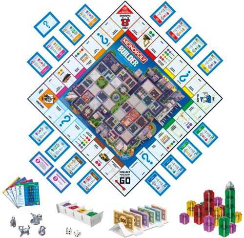 Társasjáték Monopoly Builder - HU változat