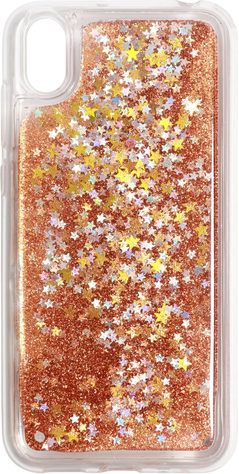 Telefon tok iWill Glitter Liquid Star HUAWEI Y5 (2019) / Honor 8S Rose Gold tok