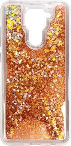 Telefon tok iWill Glitter Liquid Star Xiaomi Redmi Note 9 Rose Gold tok