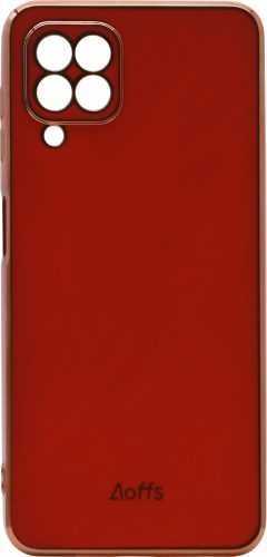 Telefon tok iWill Luxury Electroplating Phone Case a Galaxy A22 készülékhez Orange