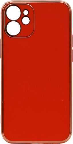 Telefon tok iWill Luxury Electroplating Phone Case az iPhone 12 Mini készülékhez Orange