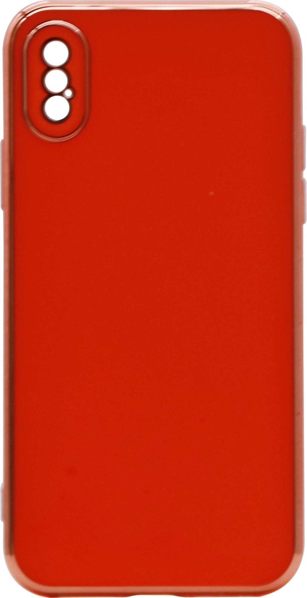 Telefon tok iWill Luxury Electroplating Phone Case az iPhone X készülékhez Orange