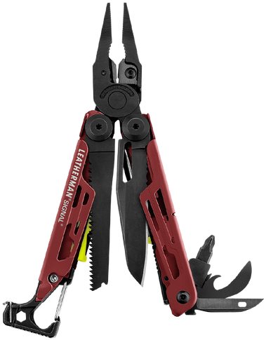 Többfunkciós szerszám Leatherman Signal Crimson