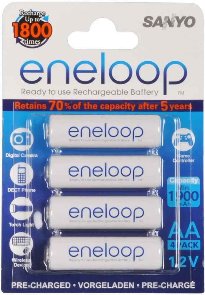 Tölthető elem Panasonic eneloop HR6 AA 3MCCE/4BE N