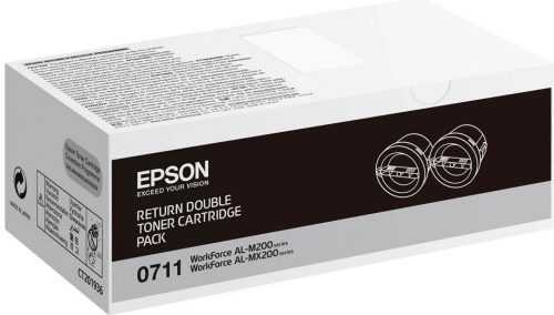 Toner Epson S050711 Dual Pack fekete