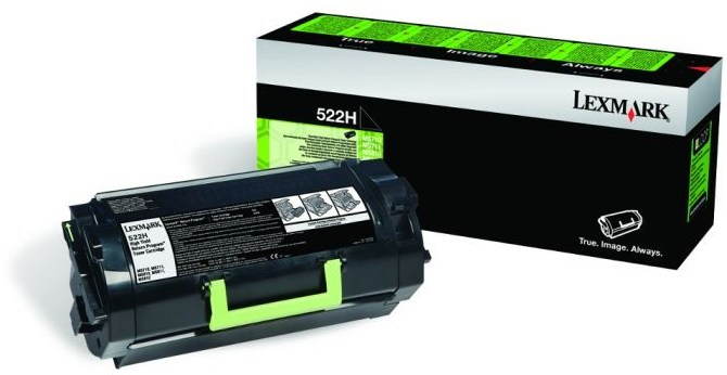 Toner LEXMARK 52D2H00 fekete