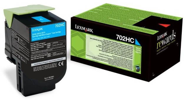 Toner LEXMARK 70C2HC0 azúr (cyan)