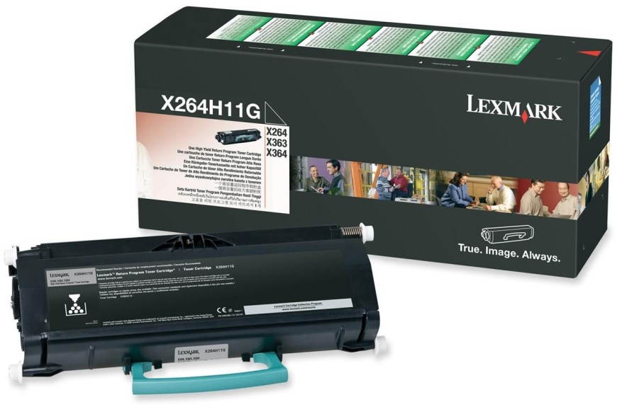 Toner LEXMARK X264H11G fekete