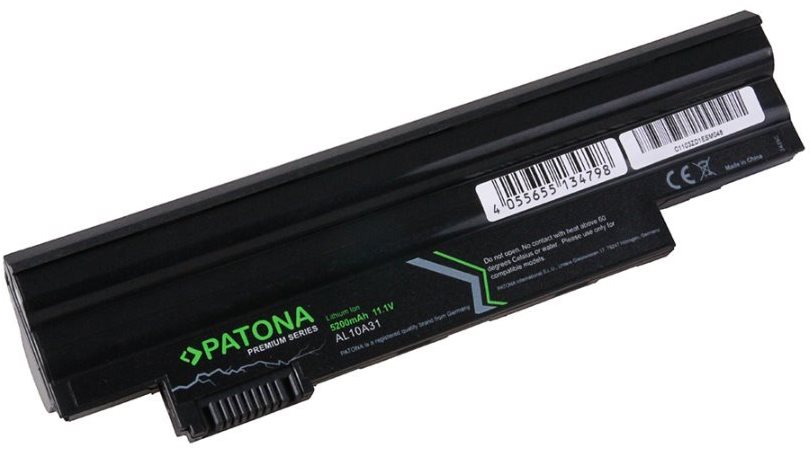 Laptop-akkumulátor PATONA ACER AL10A31-hez 5200 mAh Li-Ion 11.1V PREMIUM