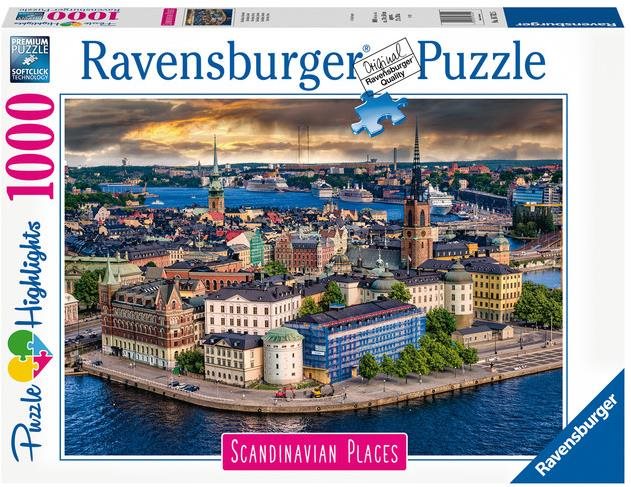 Puzzle Ravensburger 167425 Skandinávia Stockholm