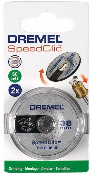 Csiszolókorong DREMEL SpeedClic - csiszolótárcsa üvegszálas csiszoláshoz