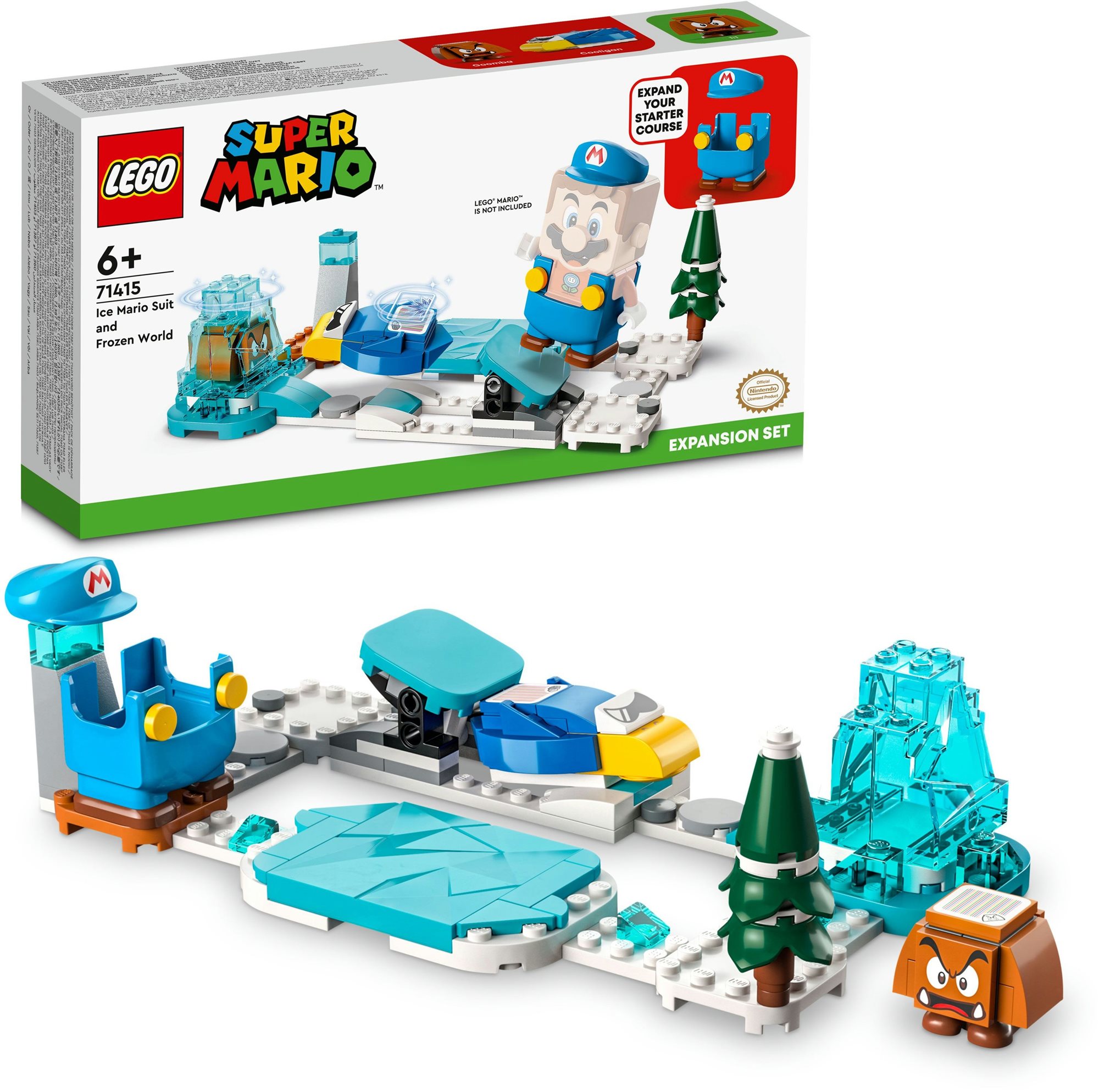 LEGO LEGO® Super Mario™ 71415 Ice Mario és befagyott világ kiegészítő szett