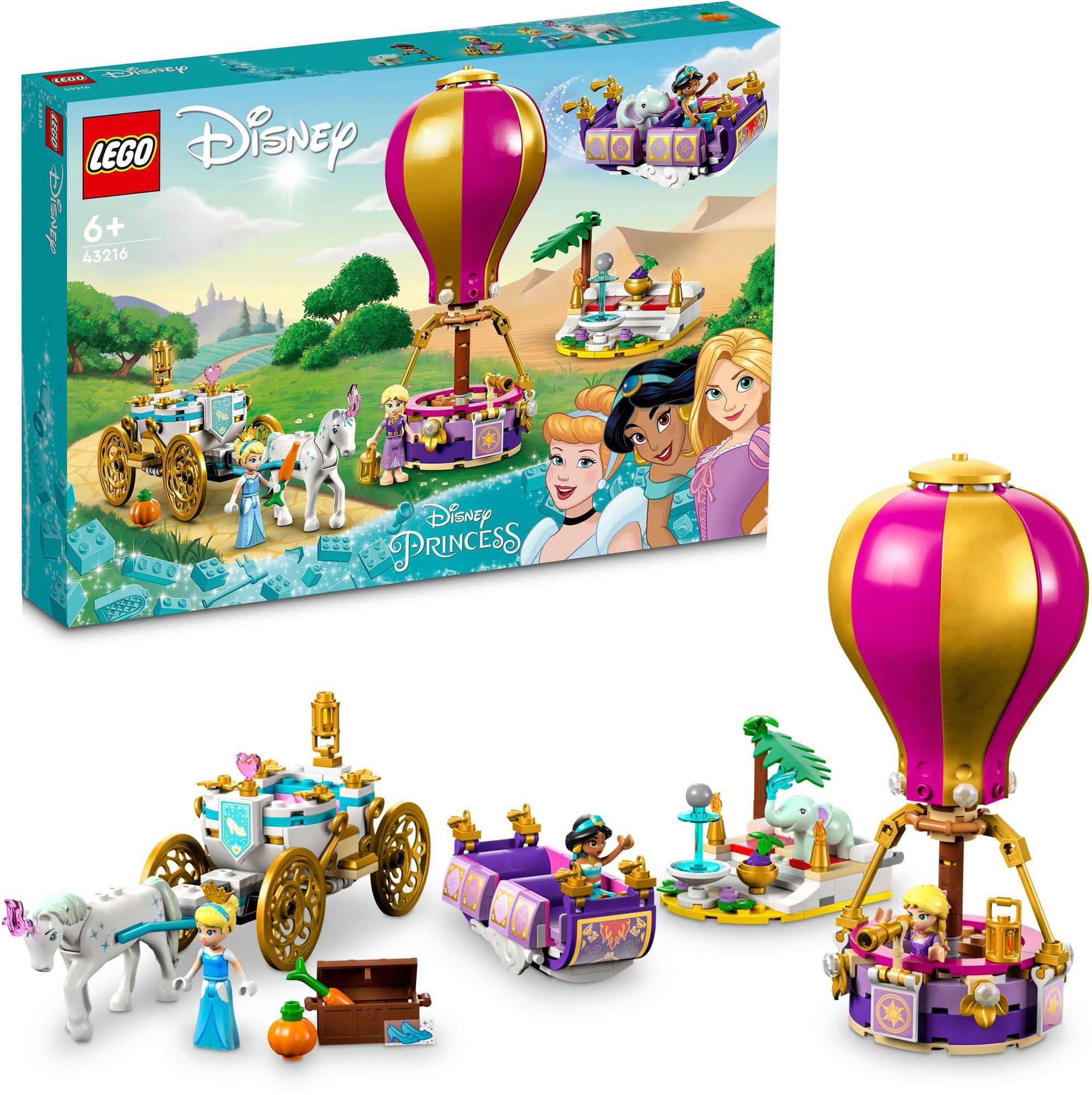 LEGO LEGO® │ Disney Princess™ 43216 Elvarázsolt hercegnőutazás