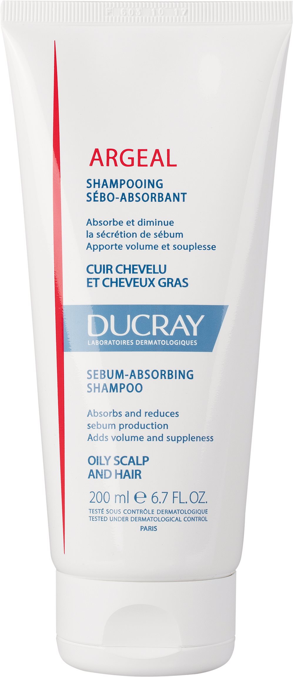 Sampon DUCRAY Argeal Oily Scalp Shampoo 200 ml