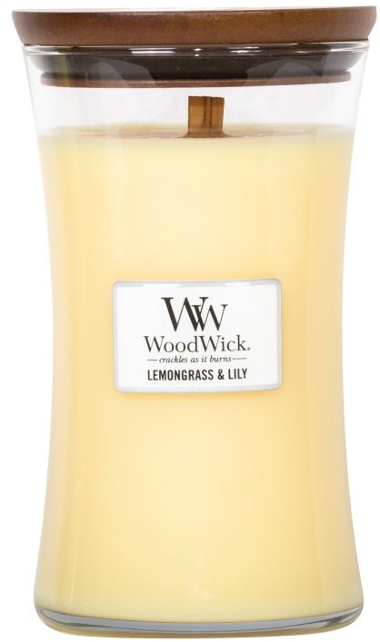 Gyertya WOODWICK Lemongrass and Lilly 609 g
