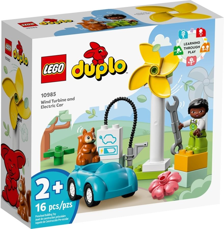 LEGO LEGO® DUPLO® 10985 Szélturbina és elektromos autó